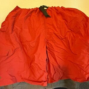 Columbia Bold Red Adventure Shorts- Size XL